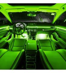 ARAÇ İÇİ İP NEON LED (YEŞİL) 2MT