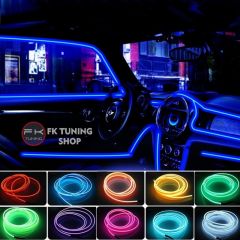 ARAÇ İÇİ İP NEON LED (MAVİ) 2MT