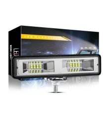 12V -48 WATT GÜNDÜZ LED Lİ ÇAKARLI OFROAD LED PROJEKTÖR