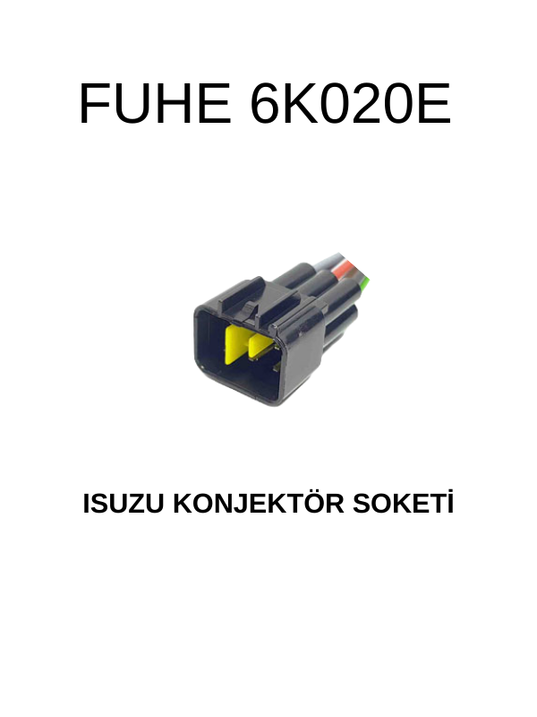 6K020E ISUZU KONJEKTÖR SOKETİ