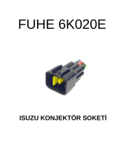 6K020E ISUZU KONJEKTÖR SOKETİ