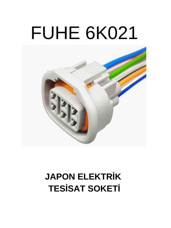 6K021 JAPON ELEKTRİK TESİSAT SOKETİ