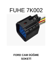7K002 FORD CAM DÜĞME SOKETİ