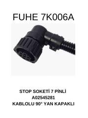 7K006A STOP SOKET 7 PİNLİ - KABLOLU