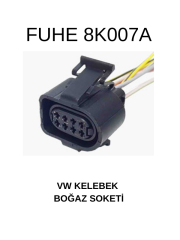 8K007A VW KELEBEK BOĞAZ SOKETİ