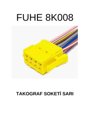 8K008 TAKOGRAF SOKETİ