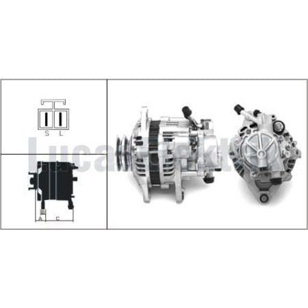UNİPOİNT ALTERNATOR 14V-65A-V.P. HYUNDAI H100 2.5D,2.5TD MITSUBISHI GALANT,L200 PICKUP,L300,PAJERO,SHOGUN