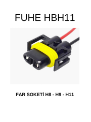 HBH11 FAR SOKETİ H8 - H9 - H11