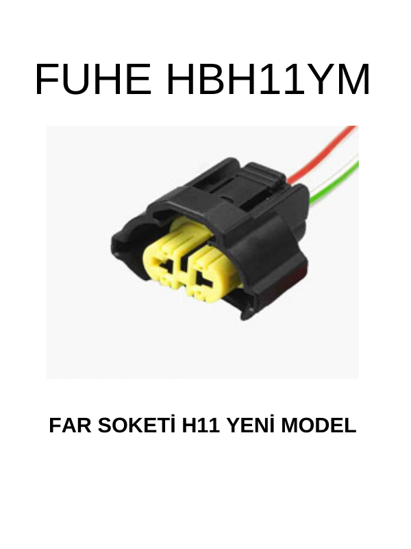 HBH11YM FAR SOKETİ H11 YENİ MODEL