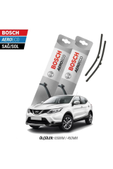 Nissan Qashqai 2017 Model Bosch Aeroeco Muz Silecek Takımı