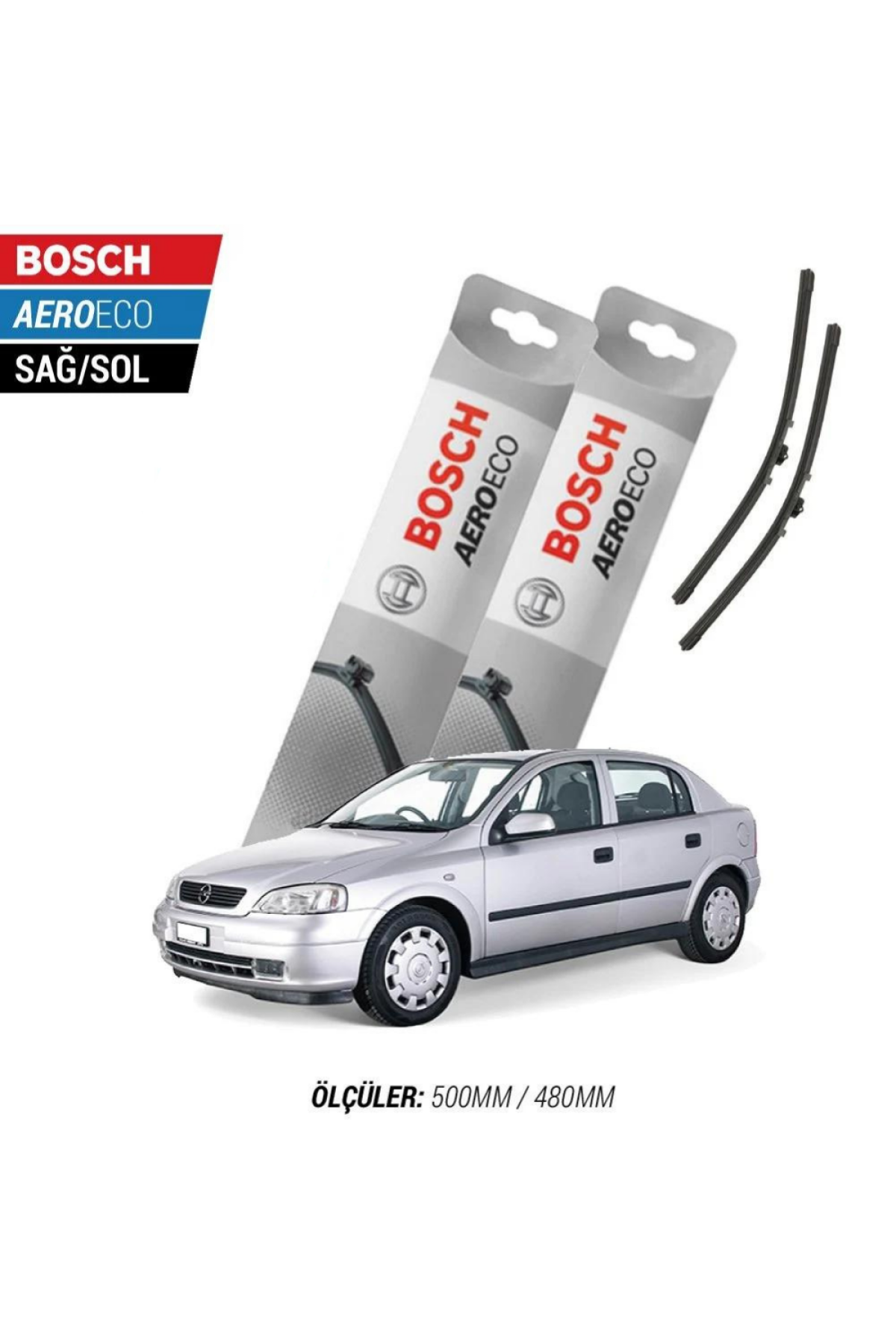 Opel Astra G 2002 Model Bosch Aeroeco Muz Silecek Takımı