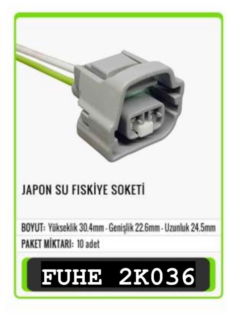 2K036 JAPON SU FİSKİYE SOKETİ