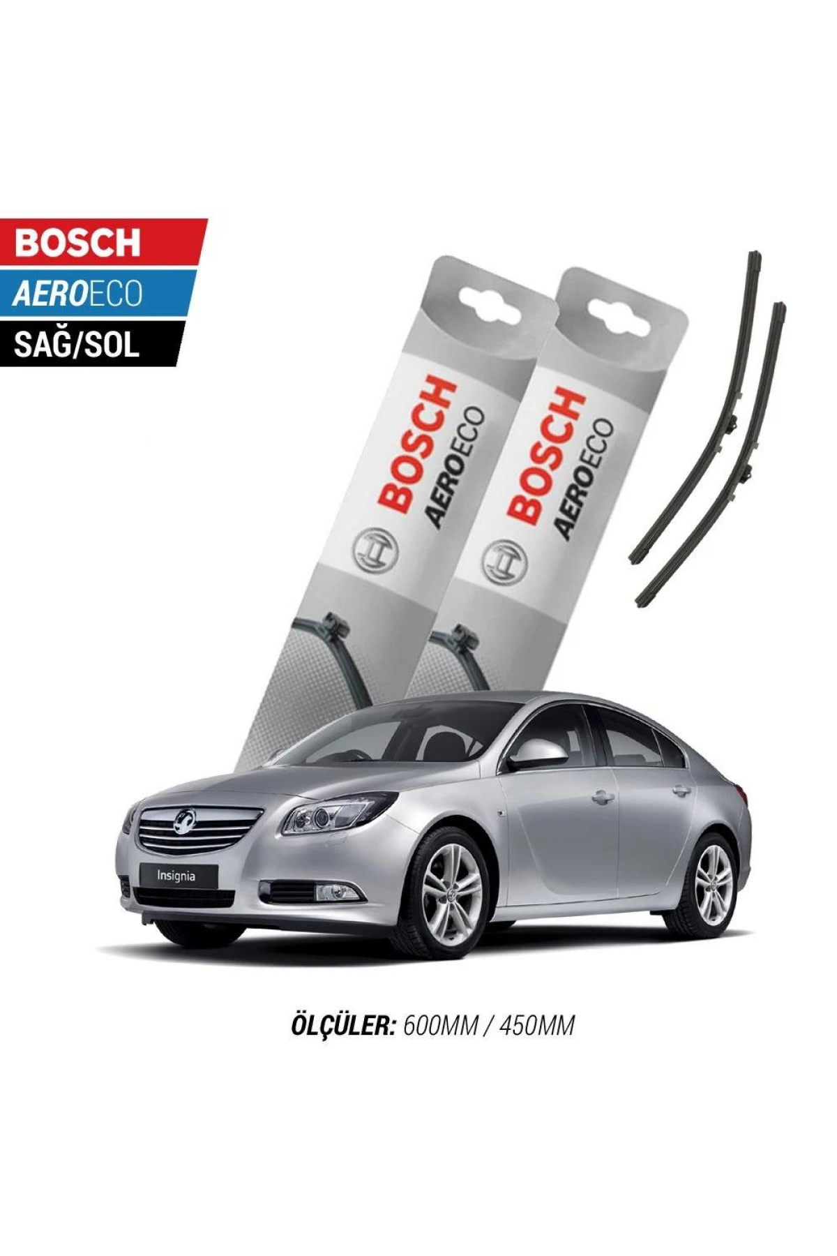 Opel İnsignia 2014 Model Bosch Aeroeco Muz Silecek Takımı
