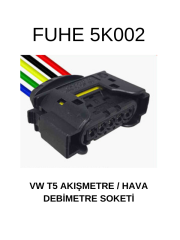 5K002 VW T5  AKIŞMETRE / HAVA DEBİMETRE SOKETİ