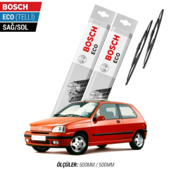Renault Clio 1 1995 Model Silecek Takımı Bosch Eco (Telli)