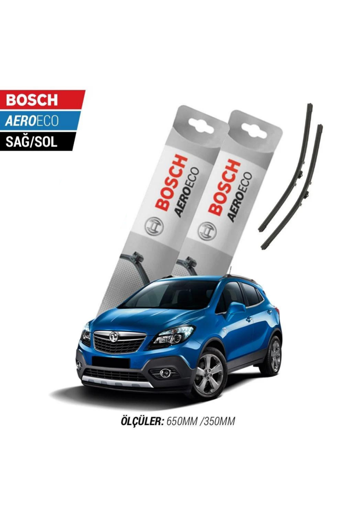 Opel Mokka 2017 Model Bosch Aeroeco Muz Silecek Takımı
