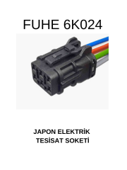 6K024 JAPON ELEKTRİK TESİSAT SOKETİ