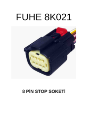 8K021 8 PİN STOP SOKETİ