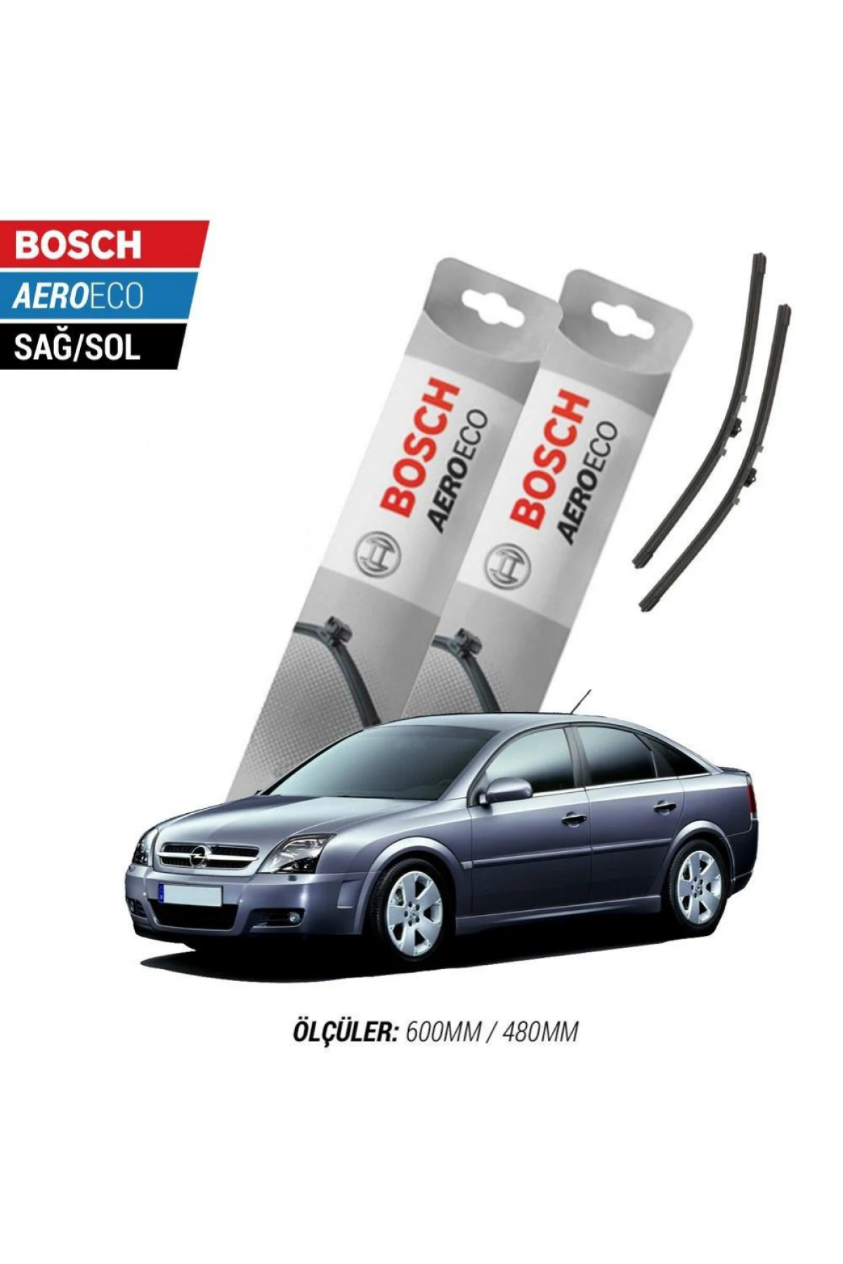 Opel Vectra C 2005 Model Bosch Aeroeco Muz Silecek Takımı