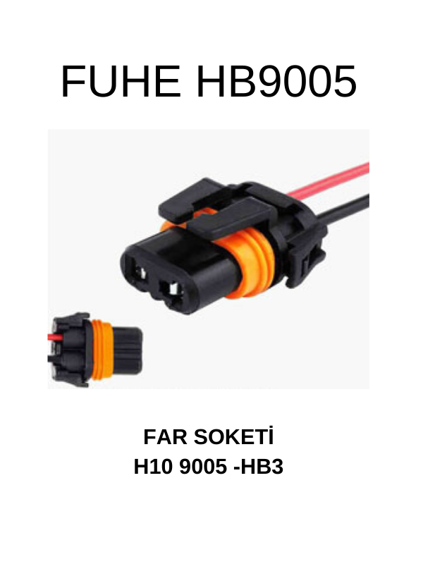 HB9005 FAR SOKETİ H10 9005 - HB3