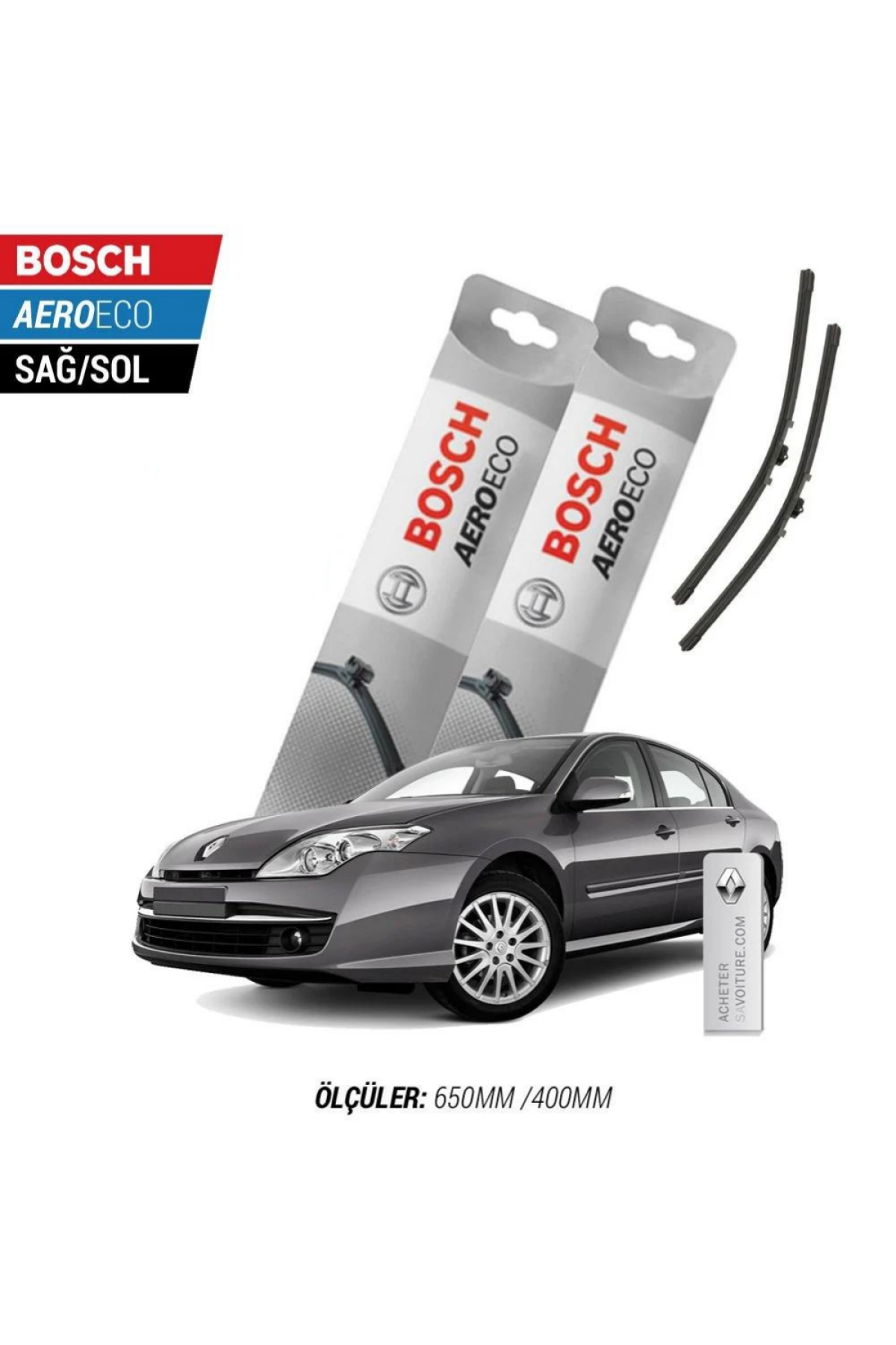Renault Laguna 3 2009 Model Bosch Aeroeco Muz Silecek Takımı