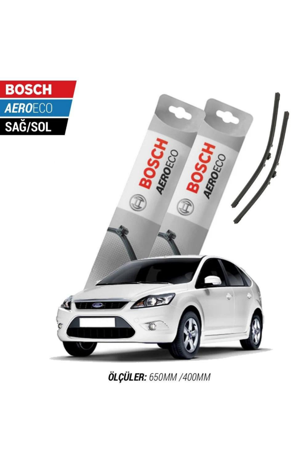 Ford Focus 2 2008 Model Bosch Aeroeco Muz Silecek Takımı