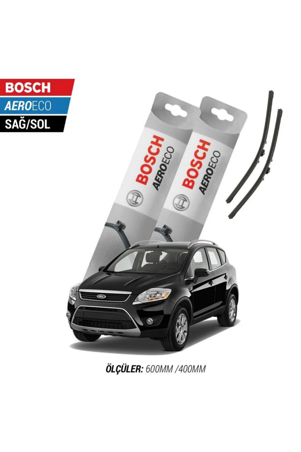 Ford Kuga 2012 Model Bosch Aeroeco Muz Silecek Takımı