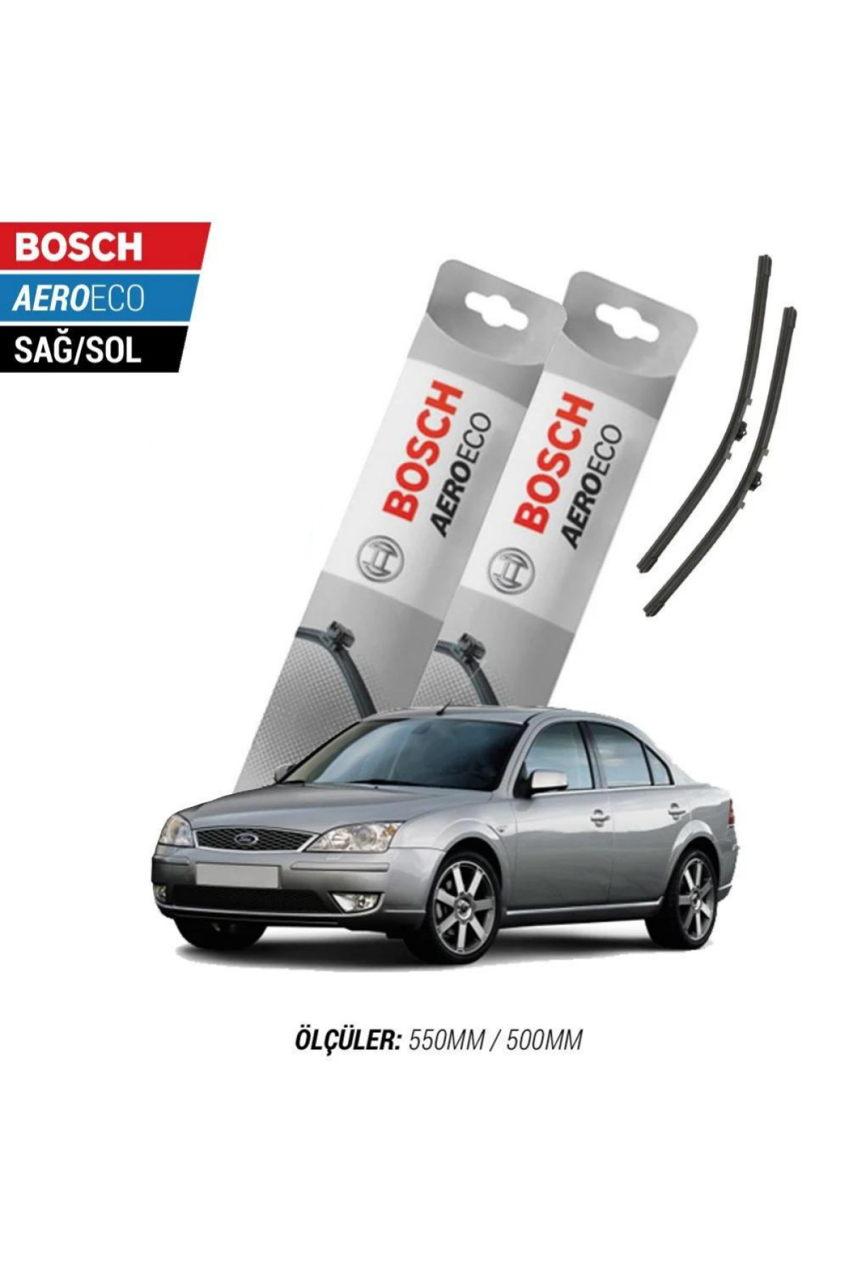 Ford Mondeo 2002 Model Bosch Aeroeco Muz Silecek Takımı