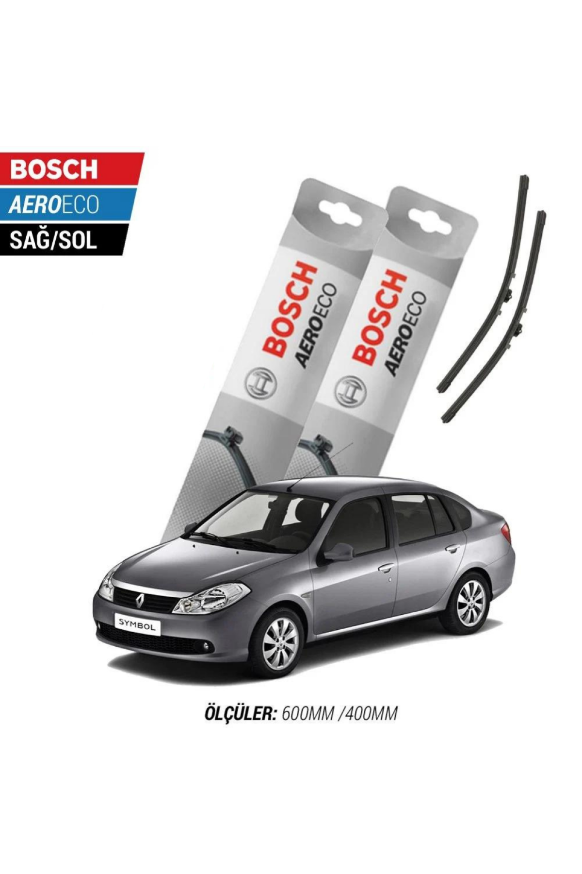Renault Symbol 2012 Model Bosch Aeroeco Muz Silecek Takımı