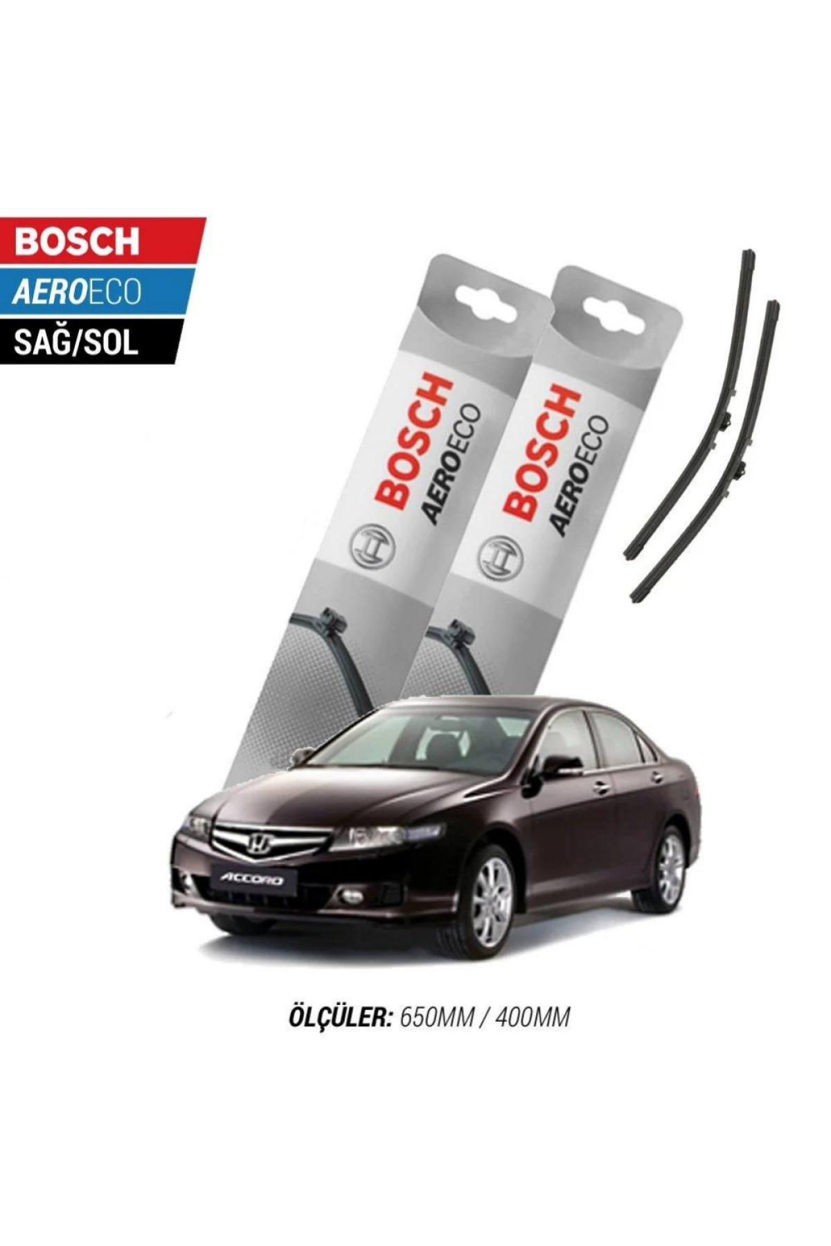 Honda Accord 2006 Model Bosch Aeroeco Muz Silecek Takımı