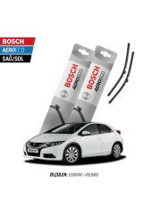 Honda Civic HB 2015 Model Bosch Aeroeco Muz Silecek Takımı