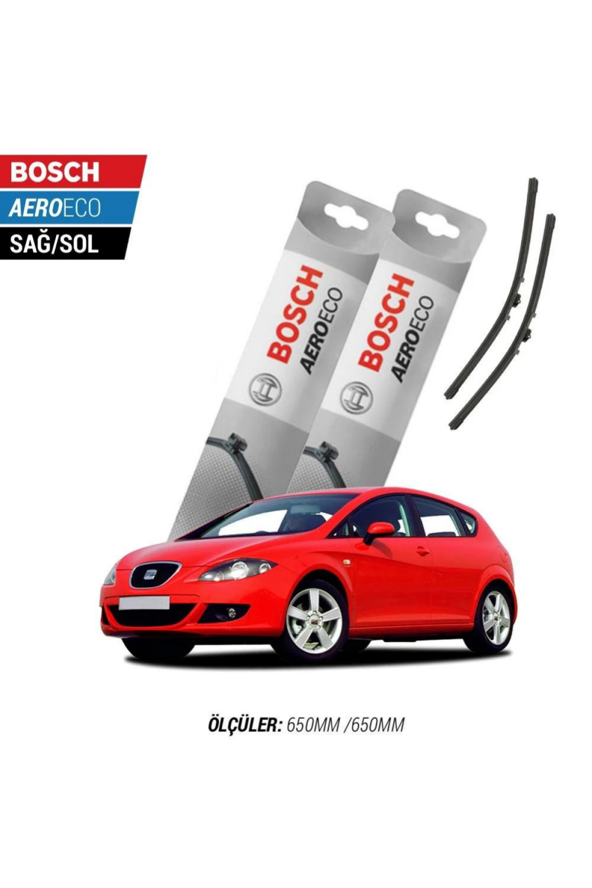 Seat Leon 2008 Model Bosch Aeroeco Muz Silecek Takımı