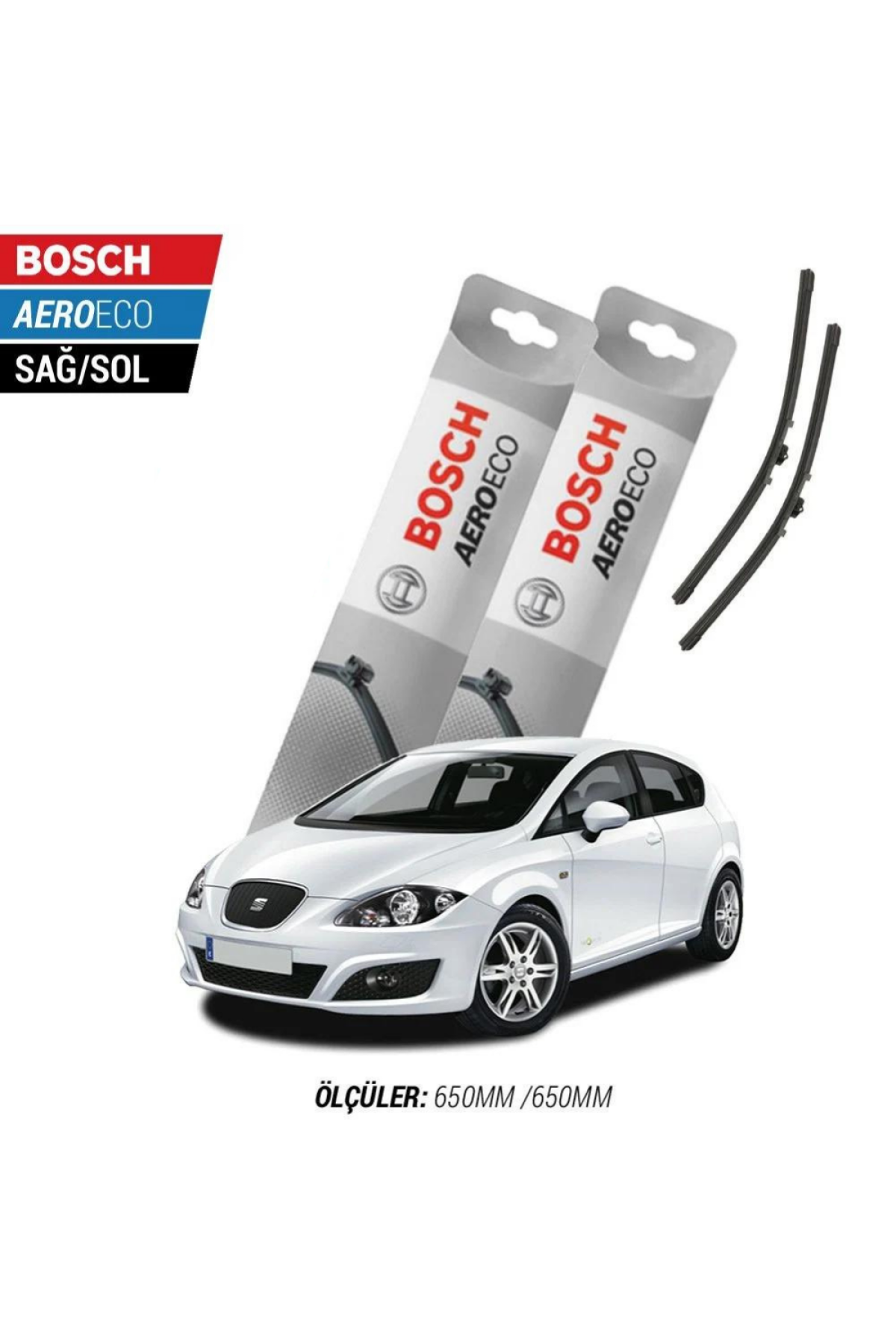 Seat Leon 2012 Model Bosch Aeroeco Muz Silecek Takımı