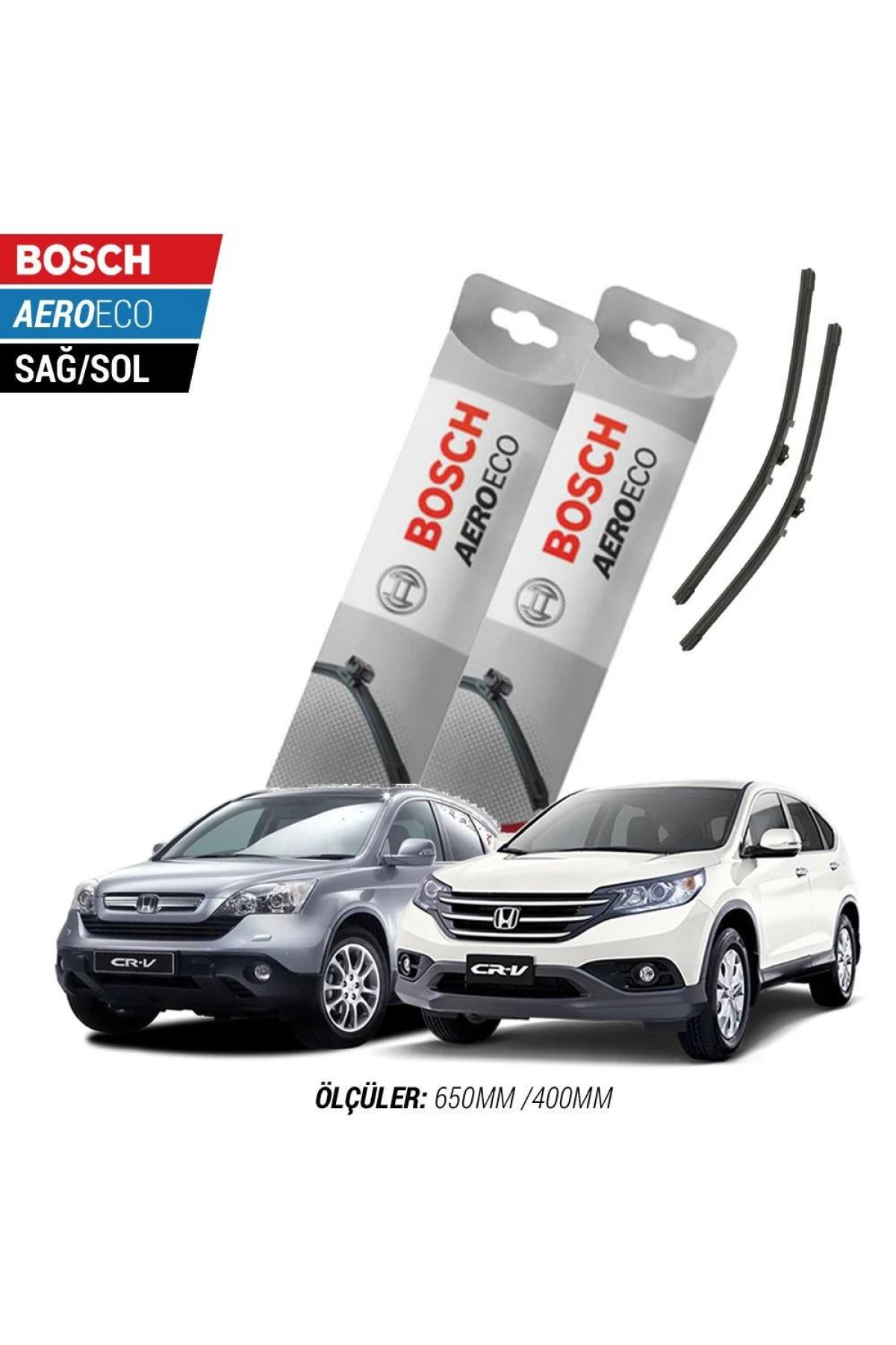 Honda CR-V 2014 Model Bosch Aeroeco Muz Silecek Takımı