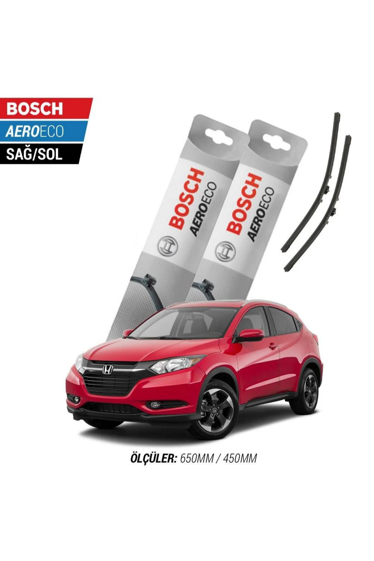 Honda HR-V 2017 Model Bosch Aeroeco Muz Silecek Takımı