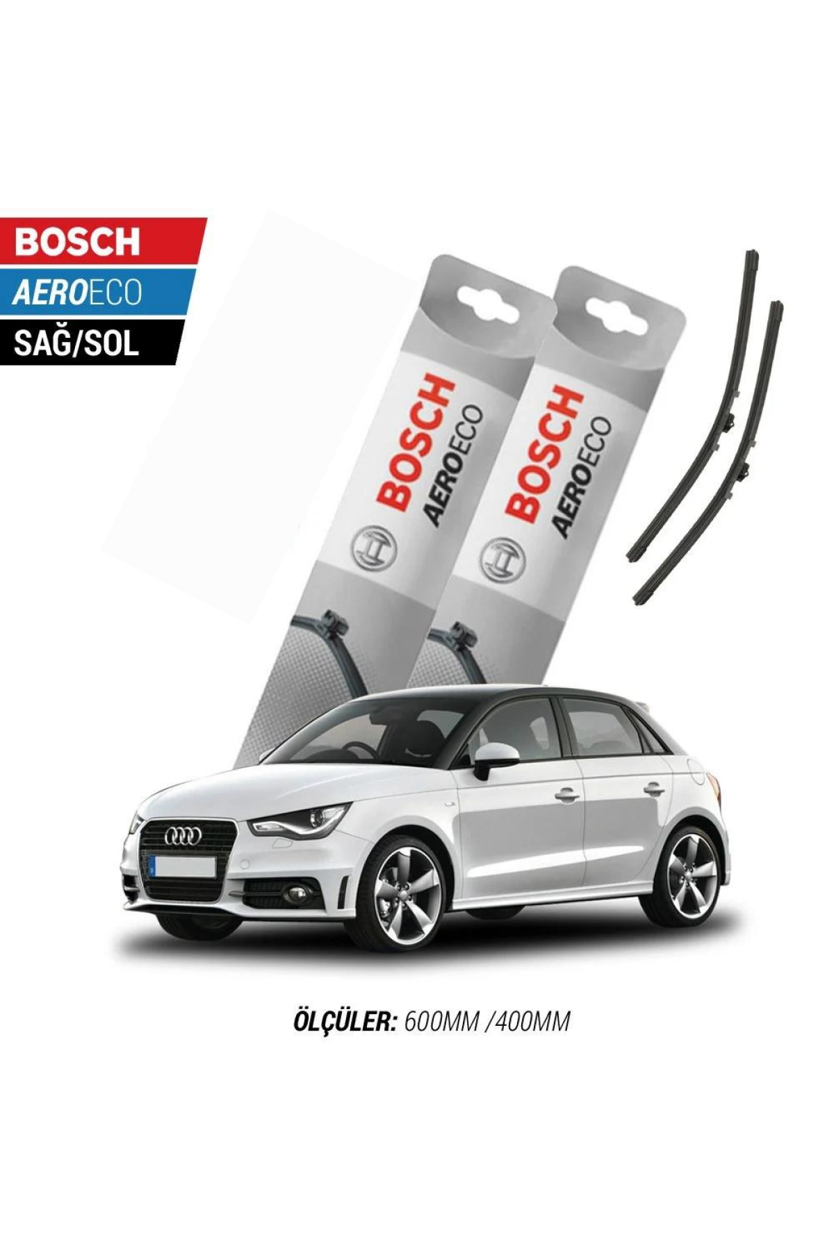 Audi A1 2015 Model Bosch Aeroeco Muz Silecek Takımı