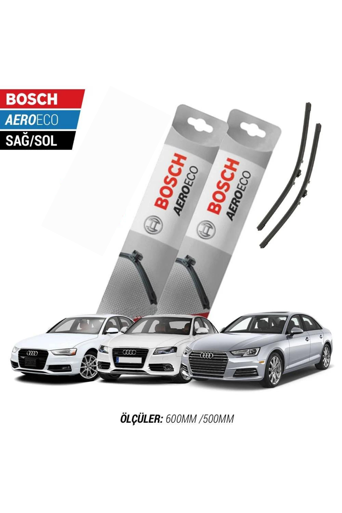 Audi A4 2013 Model Bosch Aeroeco Muz Silecek Takımı
