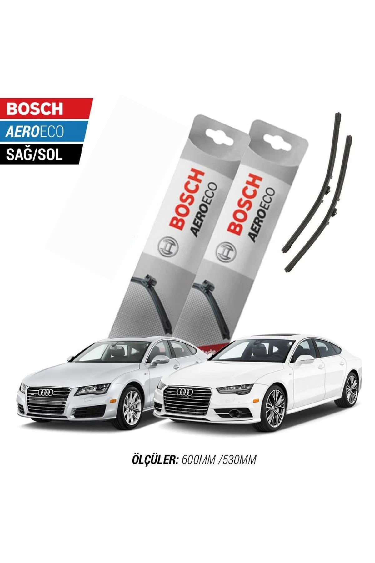 Audi A7 2015 Model Bosch Aeroeco Muz Silecek Takımı