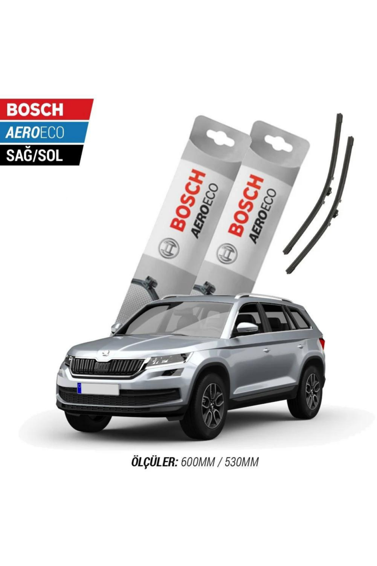 Skoda Kodiaq 2020 Model Bosch Aeroeco Muz Silecek Takımı
