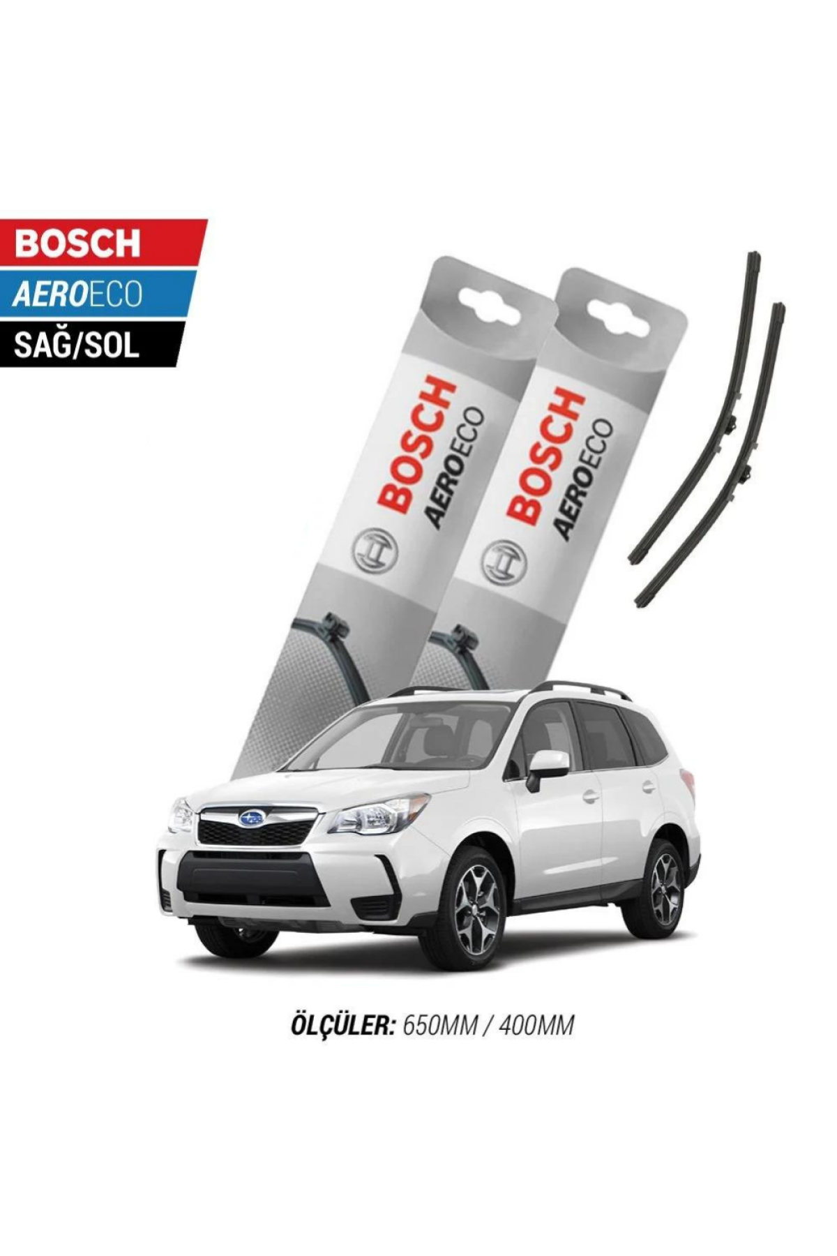 Subaru Forester 2015 Model Bosch Aeroeco Muz Silecek Takımı