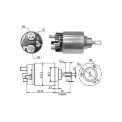 BOSCH 2339305185- MARŞ OTOMATİĞİ FORD TRANSİT V347-MERCEDES C-E-GLK-SPRINTER A0021521510-0021521510