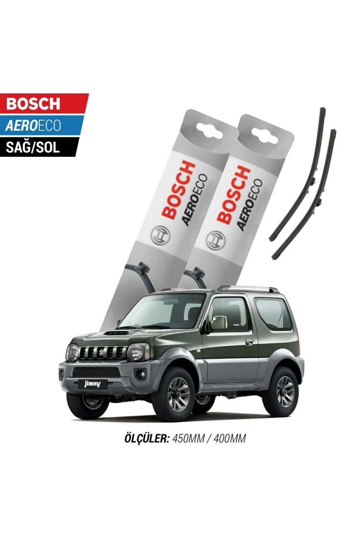 Suzuki Jimny 2000 Model Bosch Aeroeco Muz Silecek Takımı