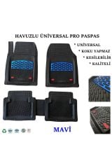 4D FUHE HAVUZLU PREMİUM OTO PASPAS MAVİ UNIVERSAL 5 PARÇA