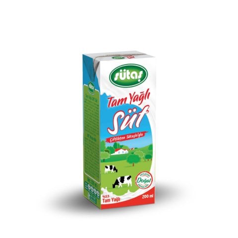 Tam Yağlı Süt 200 ml