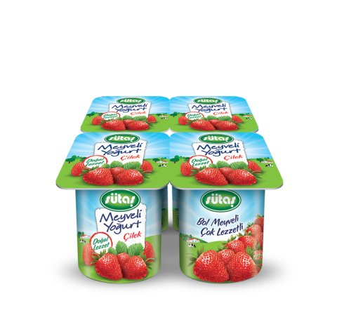 Çilekli Yoğurt 4x115 g