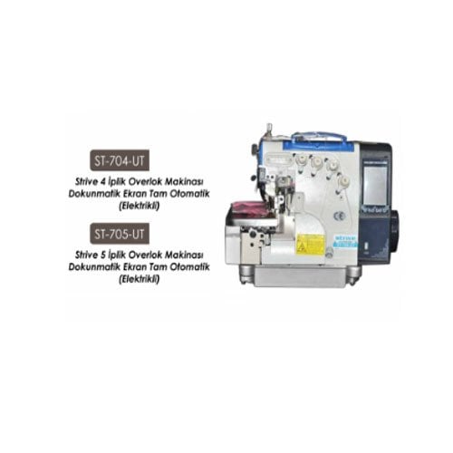 Strive 5 İplik Overlok Makinesi Dokunmatik Ekran Tam Otomatik (Elektrikli) ST-705-UT
