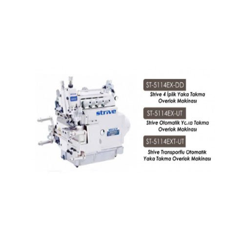 Strive 4 İplik Yaka Takma Overlok Makinesi ST-5114EX-DD