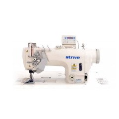 Strive Dik Bıçak Büyük Mekik İptalli Otomatik Çift İğne Makinesi ST-875-D4