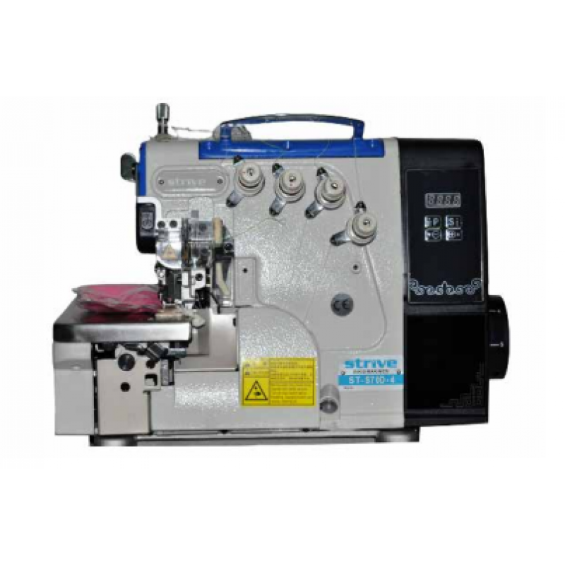 Strive 4 İplik Kafadan Motorlu Overlok Makinası (Elektrikli) ST-70D-4
