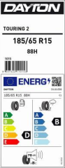 Dayton Touring 2 185/65R15 88H Yaz Lastiği (Üretim Yılı 2024)